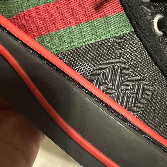 Size 10 Mens Gucci Tennis 1977 high-top Sneakers -
Farfetch excellent condition - Picture 13 of 16